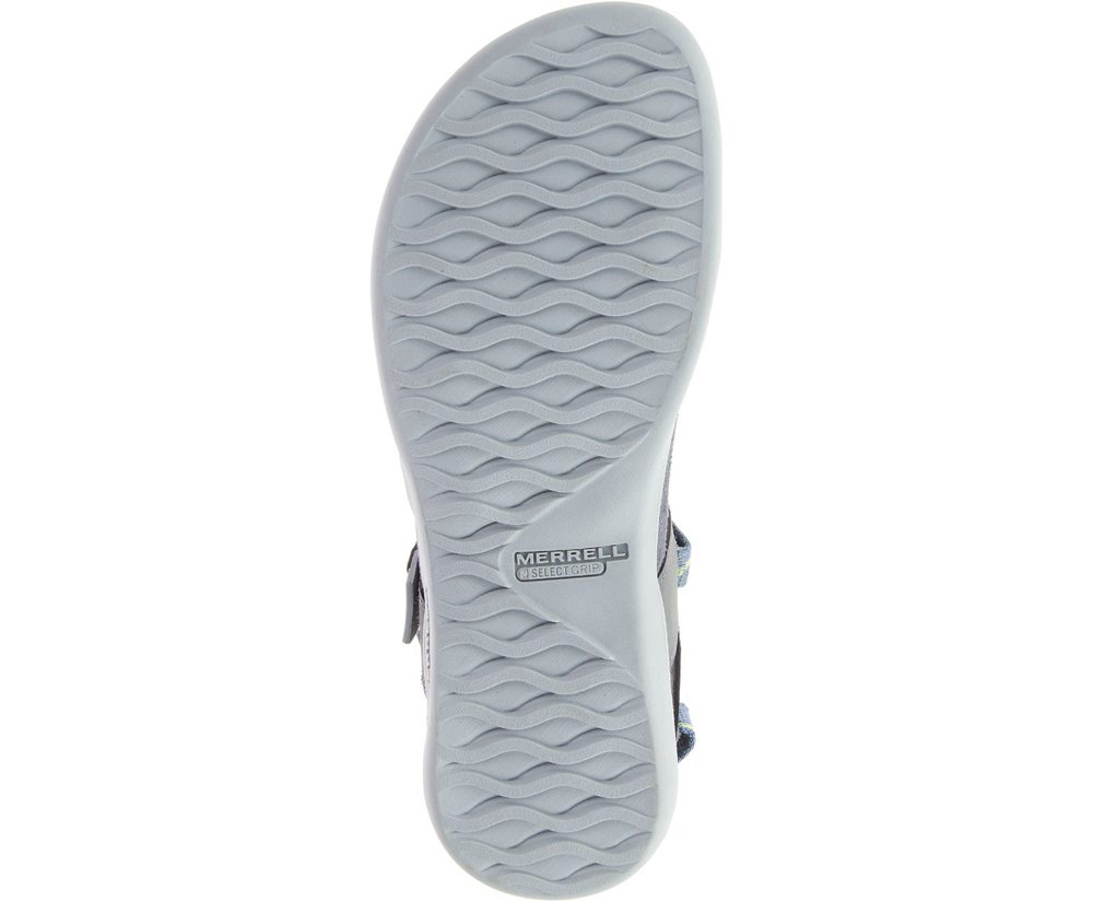 Merrell Sandaler Dame - District Mendi Backstrap - Grå/Blå - CPB986430